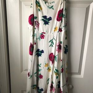 Floral spaghetti strap dress